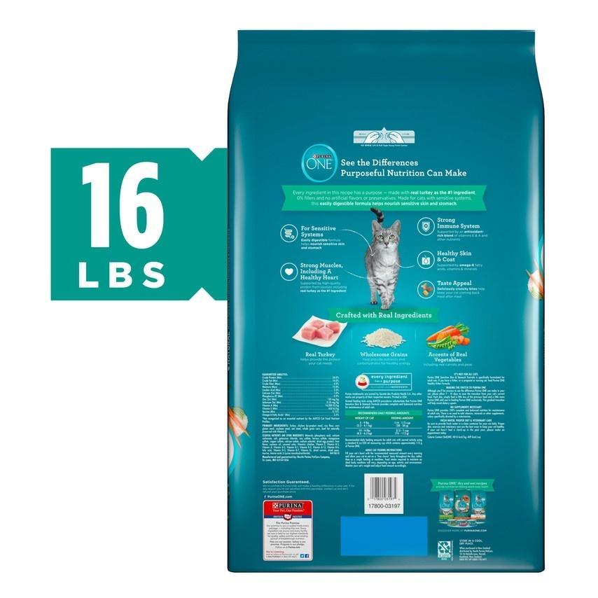 Purina Cat Food Walmart Purina One Sensitive Systems Cat Chow
