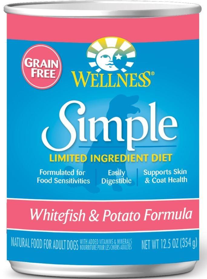 Wellness simple shop ingredient dog food