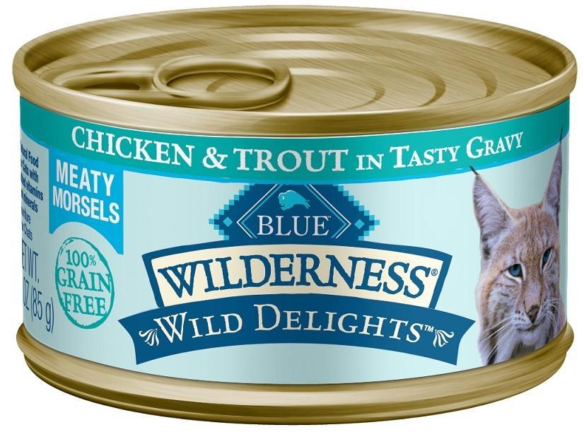 Blue Buffalo Wilderness Wild Delights Chicken and Trout Canned Cat Food -  Philadelphia, PA