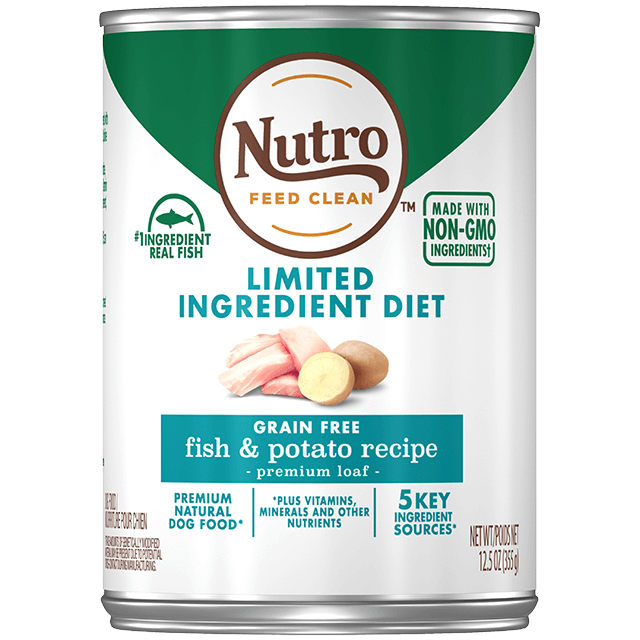 Nutro Premium Loaf Limited Ingredient Diet Fish Potato Recipe