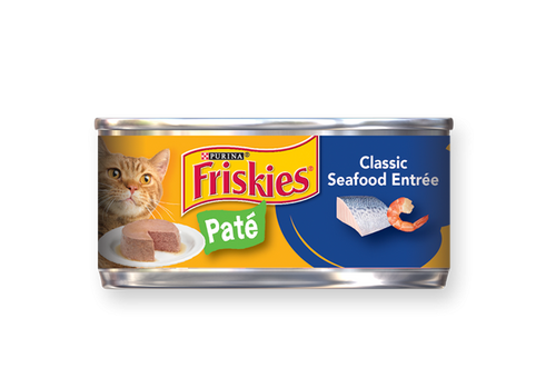 Friskies Pate Seafood Entree Canned Cat Food