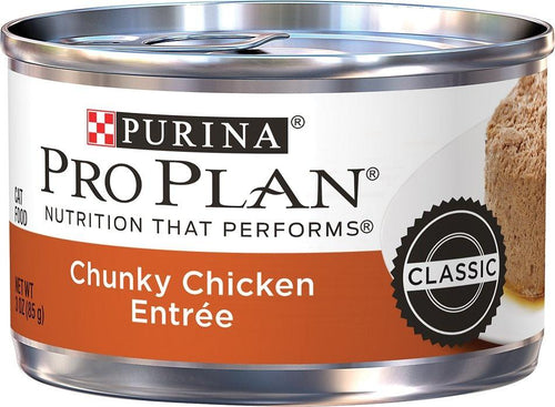 Purina Pro Plan Classic Chicken Chunky Entree Canned Cat Food