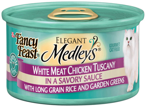 Fancy Feast Elegant Medleys White Meat Chicken Tuscany Canned Cat Food