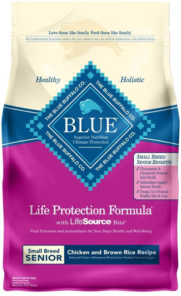 Blue Buffalo Life Protection Natural Chicken & Brown Rice Recipe Small Breed  Senior Dry Dog Food - Philadelphia, PA