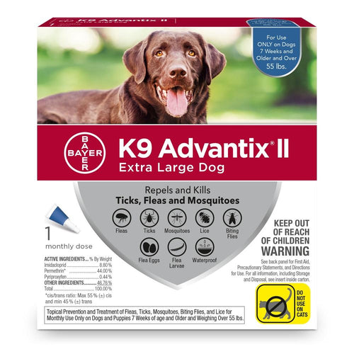 Bayer K9 Advantix II Extra Large Dog