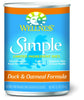 Wellness Simple Natural Limited Ingredient Diet Duck and Oatmeal Recipe Wet Canned Dog Food
