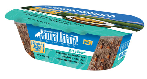 Natural Balance Delectable Delights Lifes a Beach Flavor Wet Cat Food