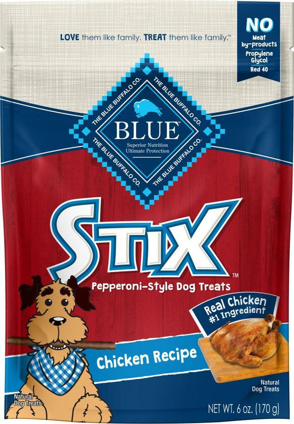 Blue Buffalo Stix Chicken & Brown Rice Natural Soft Dog Treats