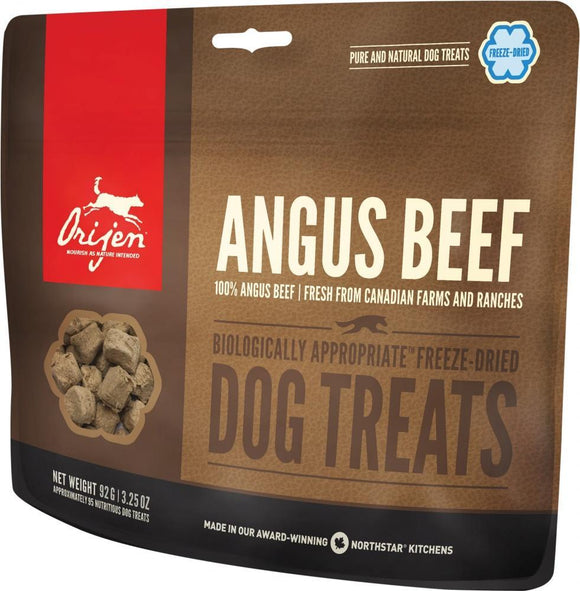 ORIJEN Freeze Dried Angus Beef Dog Treats