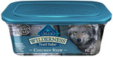 Blue Buffalo Wilderness Trail Tubs Grain Free Chicken Stew Dog Food Tray