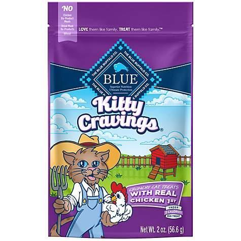 Blue Buffalo Kitty Cravings Chicken Crunchy Cat Treats