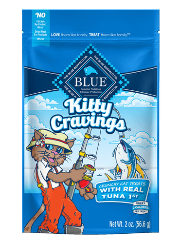 Blue Buffalo Kitty Cravings Tuna Crunchy Cat Treats