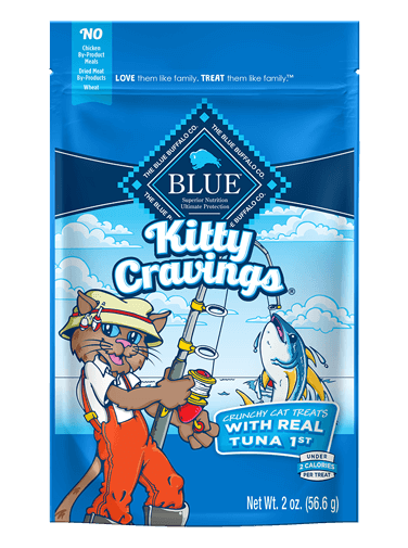 Blue Buffalo Kitty Cravings Tuna Crunchy Cat Treats