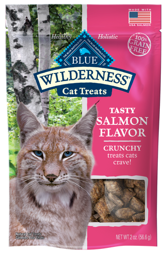 Blue Buffalo Wilderness Salmon Crunchy Cat Treats