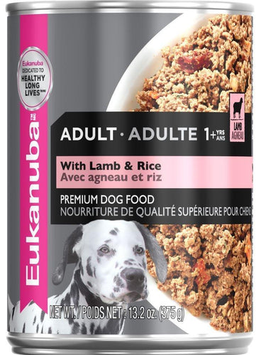 Eukanuba Adult Lamb Rice Dinner Canned Dog Food - Main Image