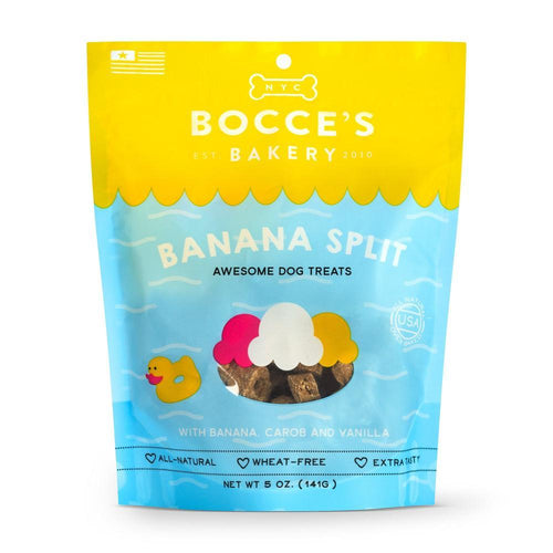 Bocce's Bakery Banana Split Recipe Biscuit Dog Treats