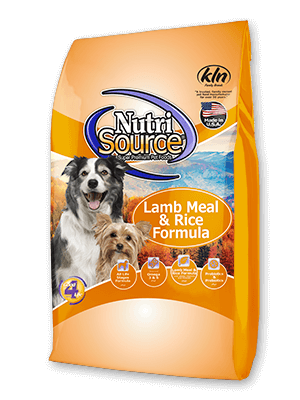 Nutrisource Lamb Meal & Rice Recipe Dog Food