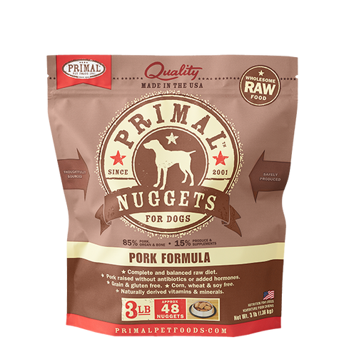 Primal Raw Frozen Canine Pork Formula