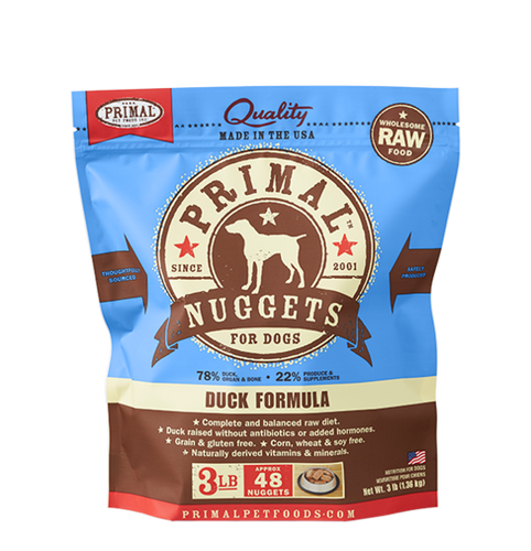 Primal Raw Frozen Canine Duck Formula