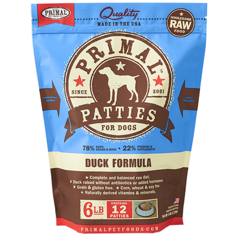 Primal Raw Frozen Canine Duck Formula