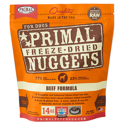 Primal Freeze-Dried Canine Beef Formula