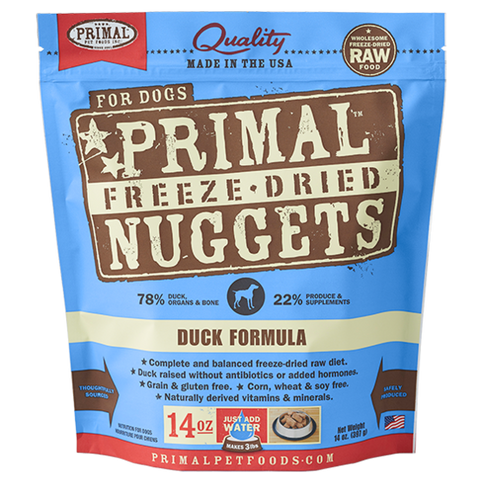 Primal Freeze-Dried Canine Duck Formula