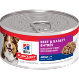 Hill's Science Diet Adult 7+ Beef & Barley Entrée dog food