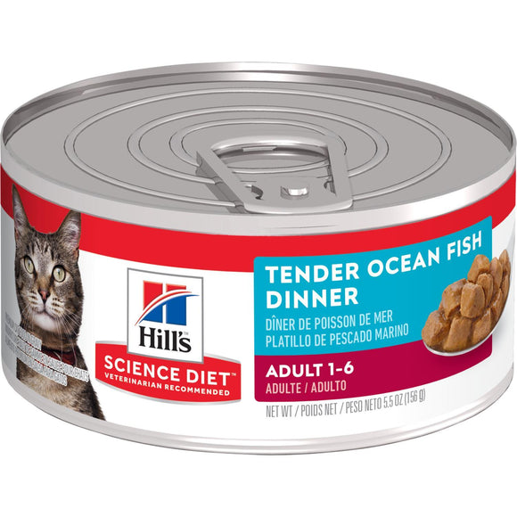 Hill's® Science Diet® Adult Tender Ocean Fish Dinner cat food