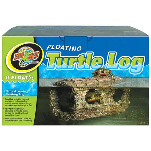 FLOATING TURTLE LOG