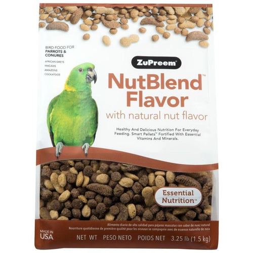 NUTBLEND WITH NATURAL NUT FLAVOR MD/LG PARROT